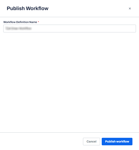 Publish Workflow